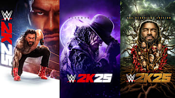WWE 2K25 Covers