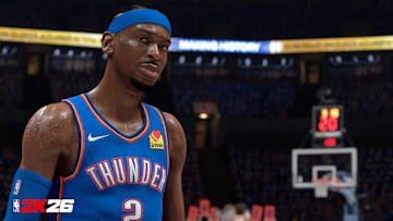 First look at Shai Gilgeous-Alexander in NBA 2K26.