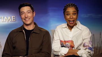 The Wheel of Time's Daniel Henney and Sophie Okonedo.