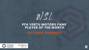 October's WSL nominees have been selected