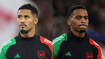 Saliba is suspended while Timber is a huge doubt