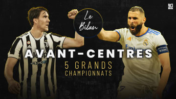 Karim Benzema avec le Real Madrid et Vlahovic avec la Juventus