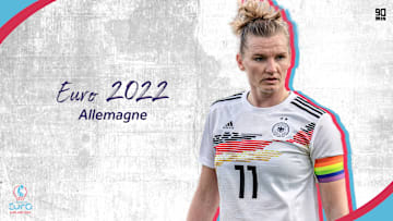 Alexandra Popp , la capitaine allemande s'attaque à l'Euro 2022