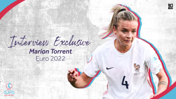 Interview de Marion Torrent avec le match des Bleues face aux Pays-Bas