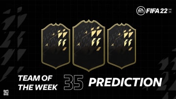 TOTW 35 Prediction FIFA 22