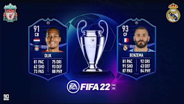 Liverpool e Real Madrid a confronto su FIFA 22