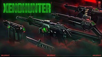 Here's a breakdown of the new Xenohunter bundle coming soon to Valorant in Episode 4 Act 3.