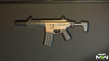 "The M13B features a short-stroke pistol system that allows for a high rate of fire and low recoil."