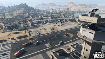 "AI combatants are found in these marked buildings around Al Mazrah. Clear them out for in-match items, Loadouts and permanent rewards."