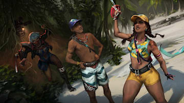 Thalita and Renato Lyra in Dead by Daylight.
