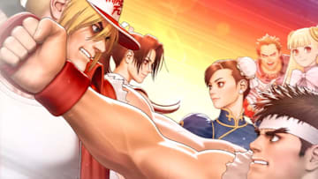 Capcom Fighting Collection 2 key art.