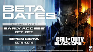 Call of Duty: Black Ops 7 beta dates