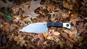 I'm done searching for a Chef's/Kitchen knife. This Benchmade Station knife does the job better than any kitchen knife I've ever owned, and looks good while doing it.