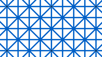 Spot the nine spots in this tricky optical illusion.