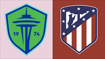 Seattle Sounders face Atlético Madrid.