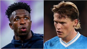 Vinícius Júnior (left) and Scott McTominay headline today’s gossip.