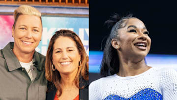 Abby Wambach and Julie Foudy, Jordan Chiles