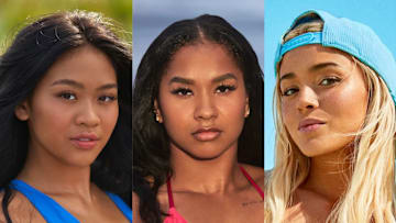 Suni Lee and Jordan Chiles were photographed by Ben Horton in Boca Raton. Olivia Dunne was photographed by Ben Watts in Bermuda. 