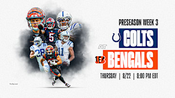 Colts at Bengals Preseason Week 3