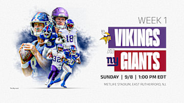 Week 1 Vikings vs Giants