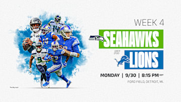 MNF Week 4: Seahawks vs. Lions