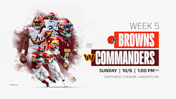 NFL Week 5: Browns vs Commanders