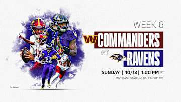 Week 6: Commanders vs. Ravens