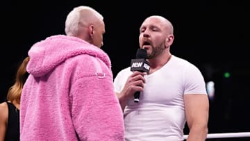 Jon Moxley lays down a challenge to Darby Allin