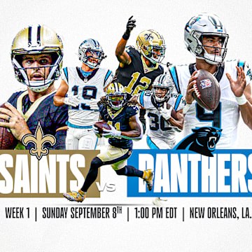 Week 1 Saints vs Panthers