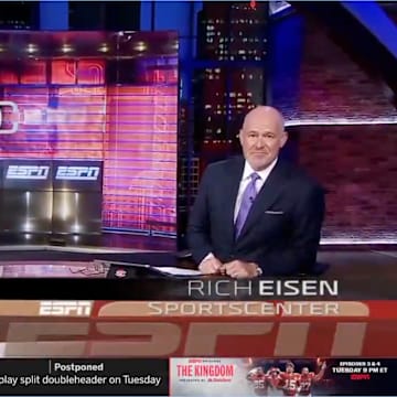 For the first time in 22 years, Rich Eisen hosted ‘SportsCenter’ on Monday night.