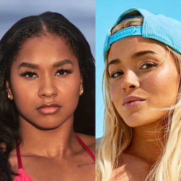 Suni Lee and Jordan Chiles were photographed by Ben Horton in Boca Raton. Olivia Dunne was photographed by Ben Watts in Bermuda. 