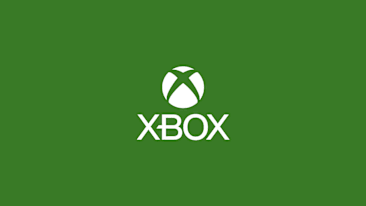 White Xbox logo on green background.
