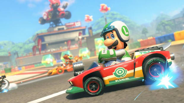 Mario Kart World Luigi