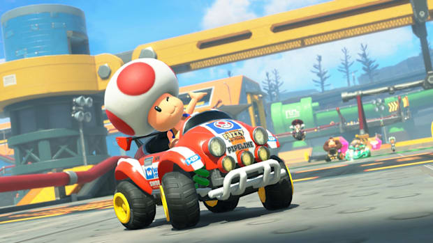 Mario Kart World Toad