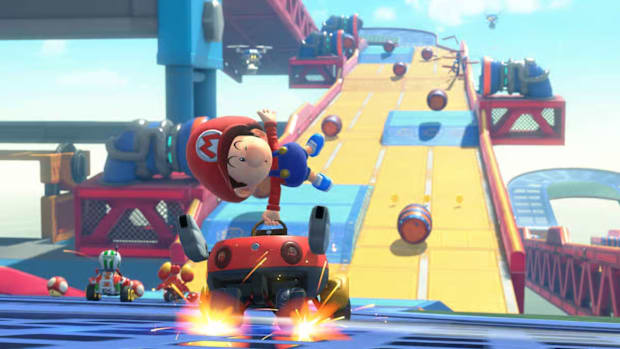 Mario Kart World Baby Mario