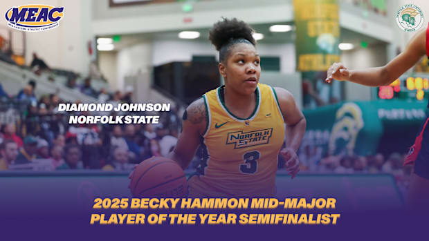 Diamond Johnson Becky Hamman Mid-Major Semifinalist