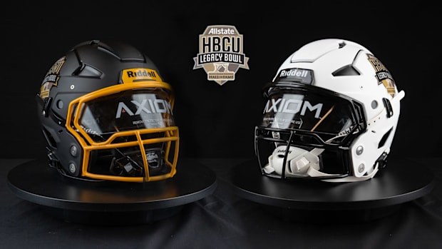 2025 HBCU Legacy Bowl Helmets
