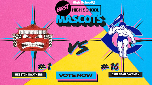 Hesston Swathers vs. Carlsbad Cavemen: National high school mascot bracket, 2025