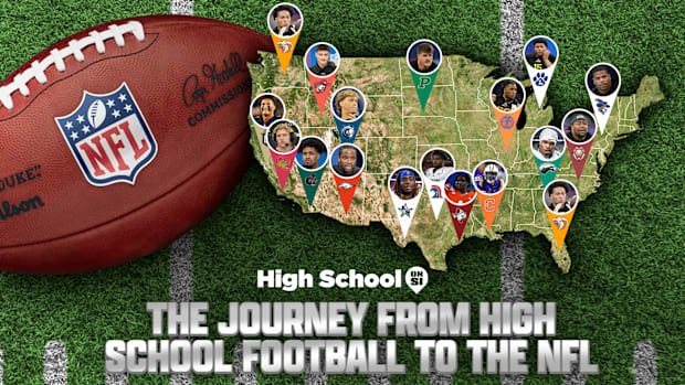The journey from high school football to the NFL
