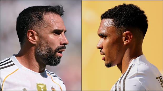 Dani Carvajal (left) and Trent Alexander-Arnold.