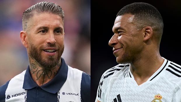 Sergio Ramos, Kylian Mbappe