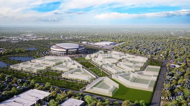 Chicago Bears new stadium in Arlington Heights, Ill.