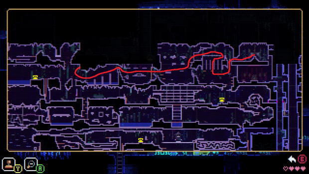 Animal Well M Disc Shrine route