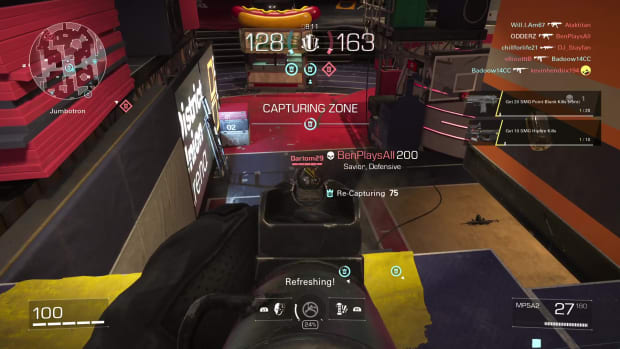 Most of the game modes are point-control focused.