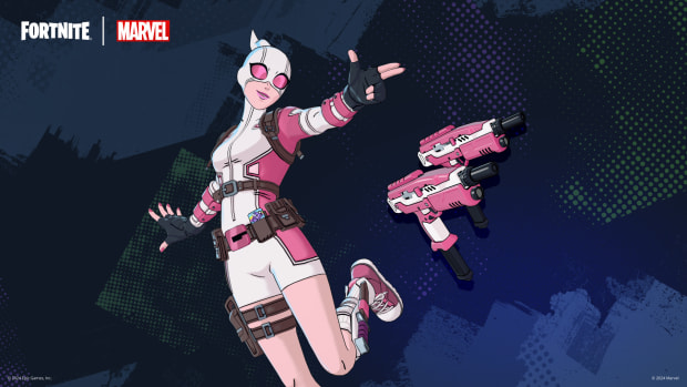 Fortnite Gwenpool Dual SMGs