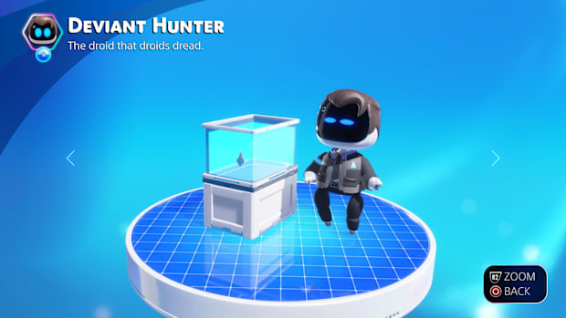 Connor from Detroit: Become Human as a cameo bot in Astro Bot.