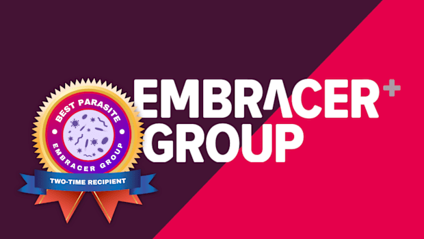 Best Parasite award for Embracer Group
