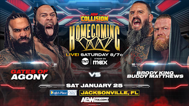 Gates of Agony vs. Brody King & Buddy Matthews