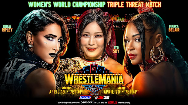 Rhea Ripley vs. IYO SKY vs. Bianca Belair