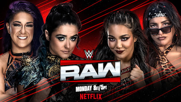 Bayley & Lyra Valkyria vs. Roxanne Perez & Raquel Rodriguez